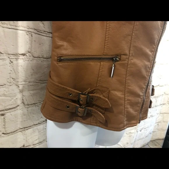 🎉HP🎉💥My Beloved🔥Juniors Moto Vest💥Measurements in Photos💥 - Picture 4 of 15